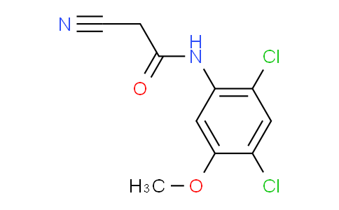 CAS No. 846023-24-3, 2-Cyano-N-(2,4-dichloro-5-methoxyphenyl)acetamide