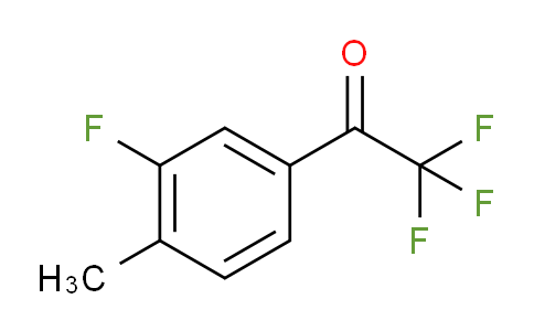 CAS No. 845823-06-5, 2,2,2-Trifluoro-1-(3-fluoro-4-methylphenyl)ethanone