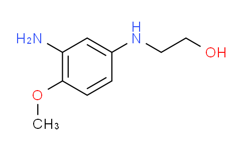 CAS No. 83763-47-7, 2-((3-Amino-4-methoxyphenyl)amino)ethanol