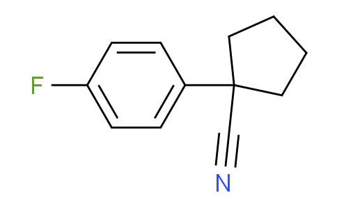 CAS No. 83706-50-7, 1-(4-Fluorophenyl)cyclopentanecarbonitrile