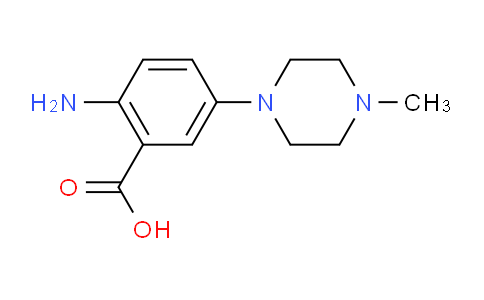 CAS No. 835879-06-6, 2-Amino-5-(4-methylpiperazin-1-yl)benzoic acid
