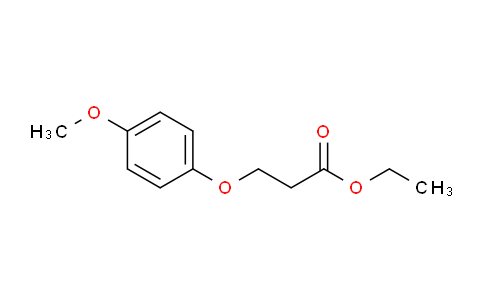 CAS No. 82872-99-9, Ethyl 3-(4-methoxyphenoxy)propanoate