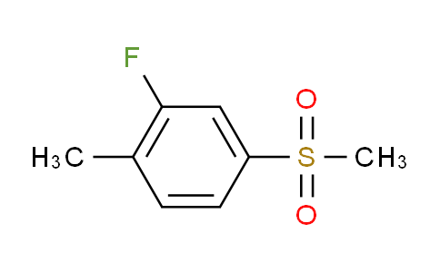 CAS No. 828270-60-6, 2-Fluoro-4-(methylsulfonyl)toluene