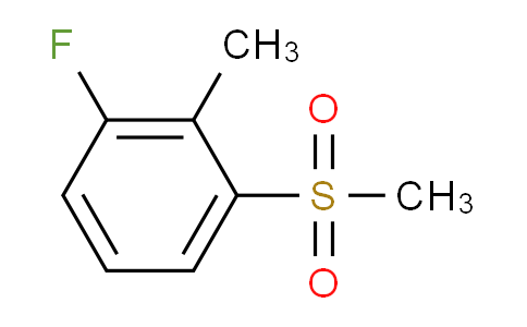 CAS No. 828270-59-3, 2-Fluoro-6-(methylsulfonyl)toluene