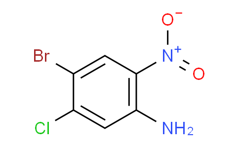 CAS No. 827-33-8, 4-Bromo-5-chloro-2-nitroaniline