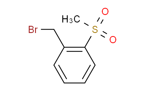 CAS No. 82657-74-7, 2-(Methylsulfonyl)benzyl Bromide