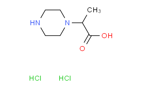 CAS No. 824414-03-1, 2-(Piperazin-1-yl)propanoic acid dihydrochloride