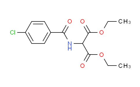 CAS No. 81918-01-6, Diethyl 2-(4-chlorobenzamido)malonate