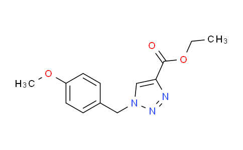 CAS No. 81581-05-7, Ethyl 1-(4-methoxybenzyl)-1H-1,2,3-triazole-4-carboxylate