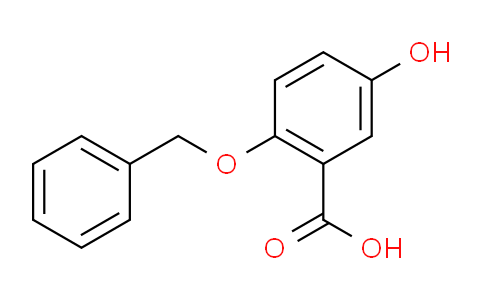CAS No. 814262-90-3, 2-(Benzyloxy)-5-hydroxybenzoic acid