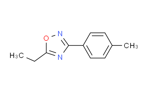 CAS No. 81386-31-4, 5-Ethyl-3-(p-tolyl)-1,2,4-oxadiazole