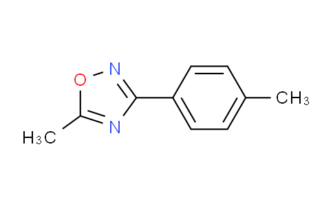 CAS No. 81386-30-3, 5-Methyl-3-(p-tolyl)-1,2,4-oxadiazole