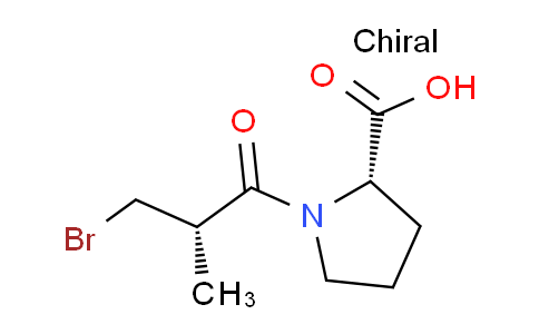 CAS No. 80629-35-2, (S)-1-((S)-3-Bromo-2-methylpropanoyl)pyrrolidine-2-carboxylic acid