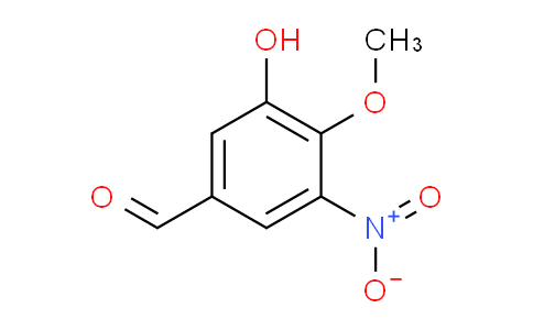 CAS No. 80547-69-9, 3-Hydroxy-4-methoxy-5-nitrobenzaldehyde