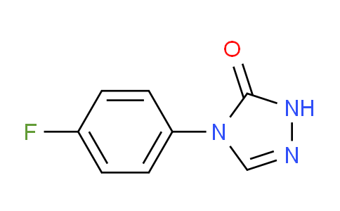 CAS No. 80240-40-0, 4-(4-Fluorophenyl)-1H-1,2,4-triazol-5(4H)-one