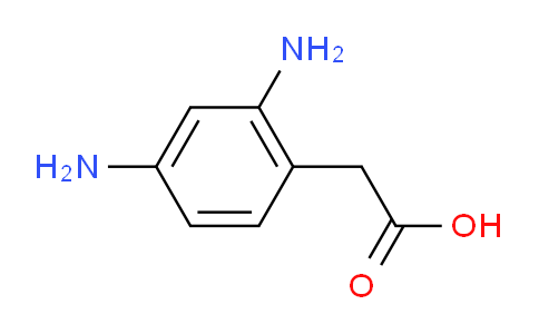 CAS No. 79637-84-6, 2-(2,4-Diaminophenyl)acetic acid