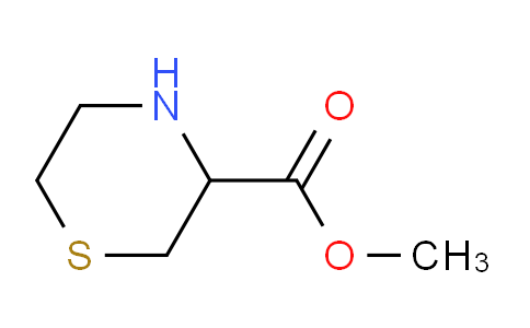 CAS No. 78865-47-1, 3-Thiomorpholinecarboxylic acid, methyl ester