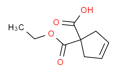 CAS No. 76910-08-2, 1-(Ethoxycarbonyl)-3-cyclopentene-1-carboxylic Acid