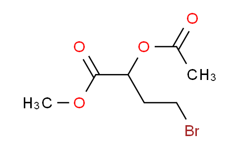 CAS No. 76799-57-0, Methyl 2-Acetoxy-4-bromobutanoate