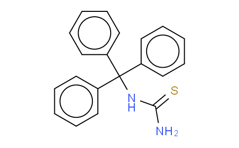 CAS No. 76758-01-5, Thiourea,N-(triphenylmethyl)-