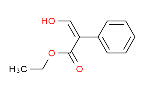 CAS No. 76636-17-4, Ethyl 3-hydroxy-2-phenylacrylate