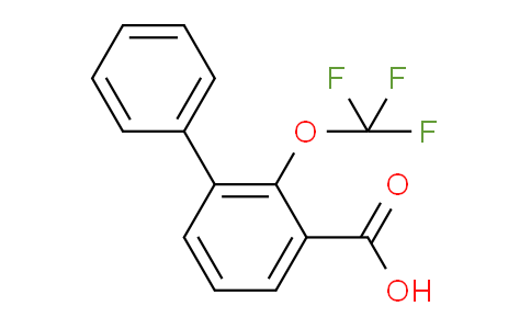 CAS No. 765276-04-8, 2-(Trifluoromethoxy)-[1,1'-biphenyl]-3-carboxylic acid