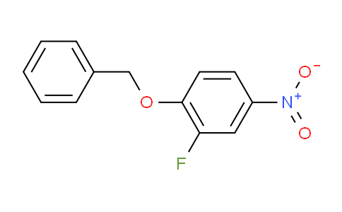 CAS No. 76243-24-8, 1-(Benzyloxy)-2-fluoro-4-nitrobenzene