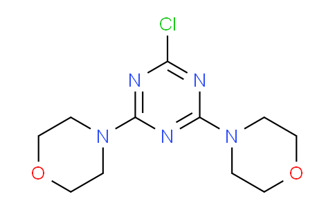 CAS No. 7597-22-0, 2-chloro-4,6-dimorpholin-4-yl-1,3,5-triazine