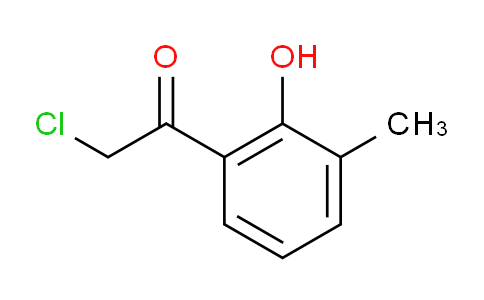 CAS No. 75717-51-0, 2-Chloro-1-(2-hydroxy-3-methylphenyl)ethanone