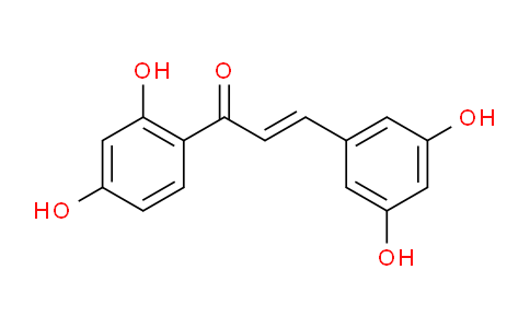 CAS No. 75514-30-6, (E)-1-(2,4-Dihydroxyphenyl)-3-(3,5-dihydroxyphenyl)prop-2-en-1-one