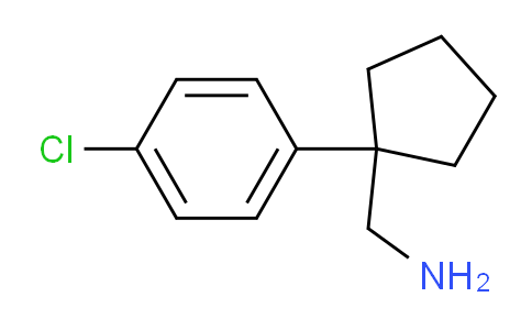 CAS No. 75180-51-7, (1-(4-Chlorophenyl)cyclopentyl)methanamine