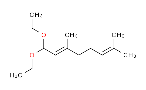 CAS No. 7492-66-2, 1,1-Diethoxy-3,7-dimethylocta-2,6-diene
