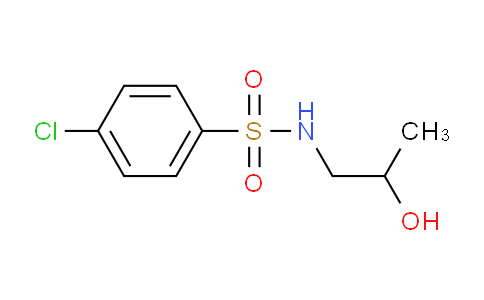 CAS No. 74668-38-5, 4-Chloro-N-(2-hydroxypropyl)benzenesulfonamide