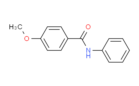 CAS No. 7465-88-5, 4-Methoxy-N-phenylbenzamide