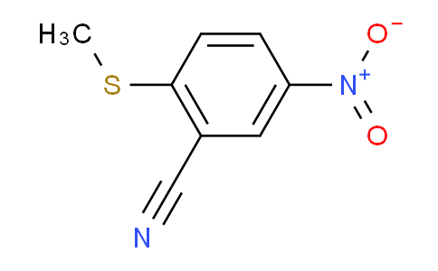 CAS No. 74631-35-9, 2-(Methylthio)-5-nitrobenzonitrile