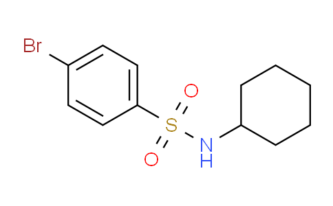 CAS No. 7454-76-4, 4-Bromo-N-cyclohexylbenzenesulfonamide