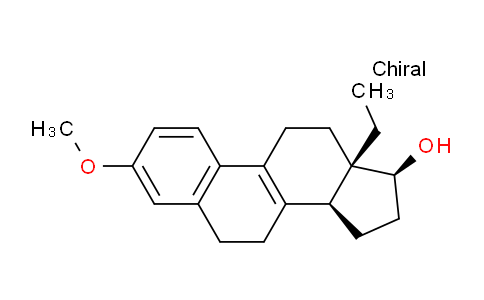 CAS No. 7443-72-3, 13-Ethyl-3-methoxygona-1,3,5(10),8-tetraen-17beta-ol