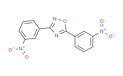 CAS No. 74229-71-3, 3,5-Bis(3-nitrophenyl)-1,2,4-oxadiazole