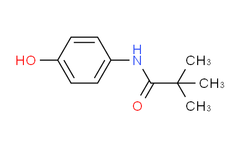 CAS No. 74052-89-4, N-(4-hydroxyphenyl)-2,2-dimethylpropanamide