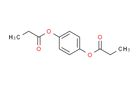 CAS No. 7402-28-0, 1,4-Phenylene dipropionate