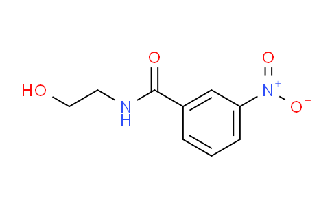 CAS No. 7399-69-1, N-(2-Hydroxyethyl)-3-nitrobenzamide