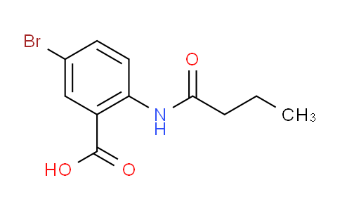 CAS No. 73721-76-3, 5-Bromo-2-butyramidobenzoic acid