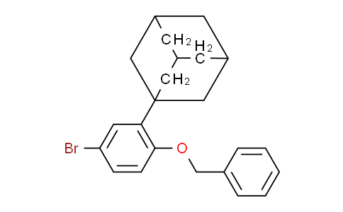CAS No. 736992-49-7, 1-[2-(Benzyloxy)-5-bromophenyl]adamantane