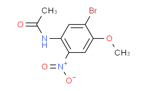 CAS No. 7357-66-6, N-(5-Bromo-4-methoxy-2-nitrophenyl)acetamide