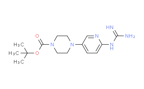 CAS No. 733038-94-3, 4-[6-(Guanidino)pyridin-3-yl]piperazine-1-carboxylic acid tert-butyl ester