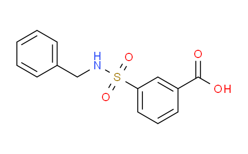 CAS No. 7326-77-4, 3-(N-Benzylsulfamoyl)benzoic acid