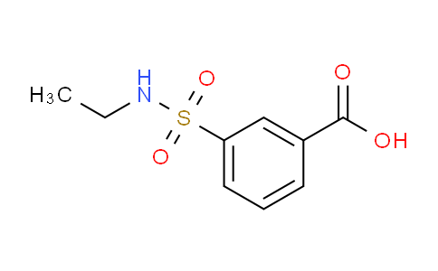 CAS No. 7326-74-1, 3-(N-Ethylsulfamoyl)benzoic acid