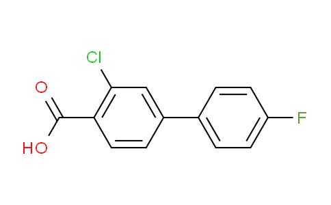 CAS No. 728951-41-5, 2-Chloro-4-(4-fluorophenyl)benzoic acid