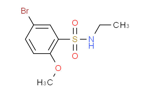CAS No. 717892-29-0, 5-Bromo-N-ethyl-2-methoxybenzenesulfonamide