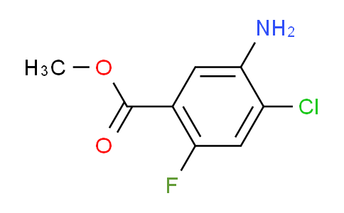 CAS No. 716362-14-0, Methyl 5-amino-4-chloro-2-fluorobenzoate
